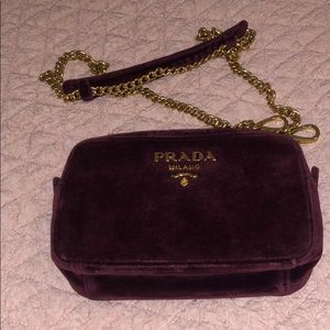 Prada Velvet Purse